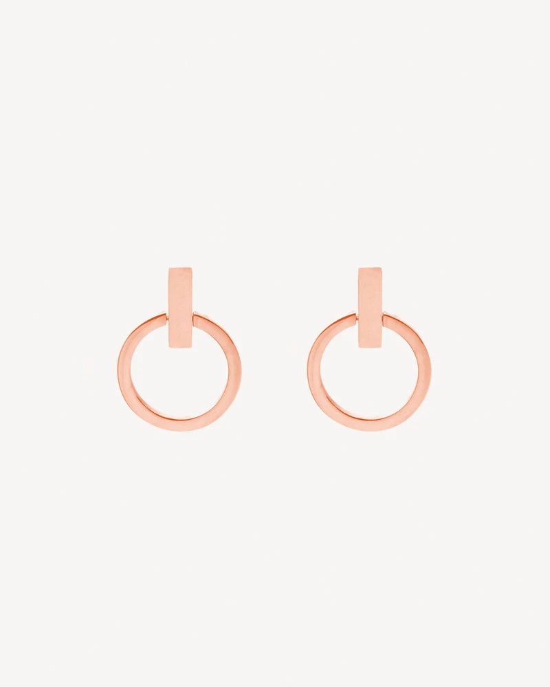 AROS AGNESMINI DORADO ROSA
