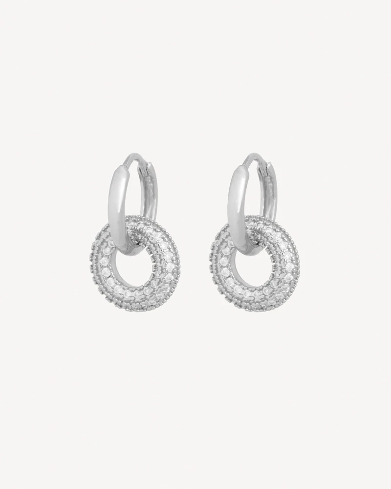 AROS ANEMONA PLATEADO