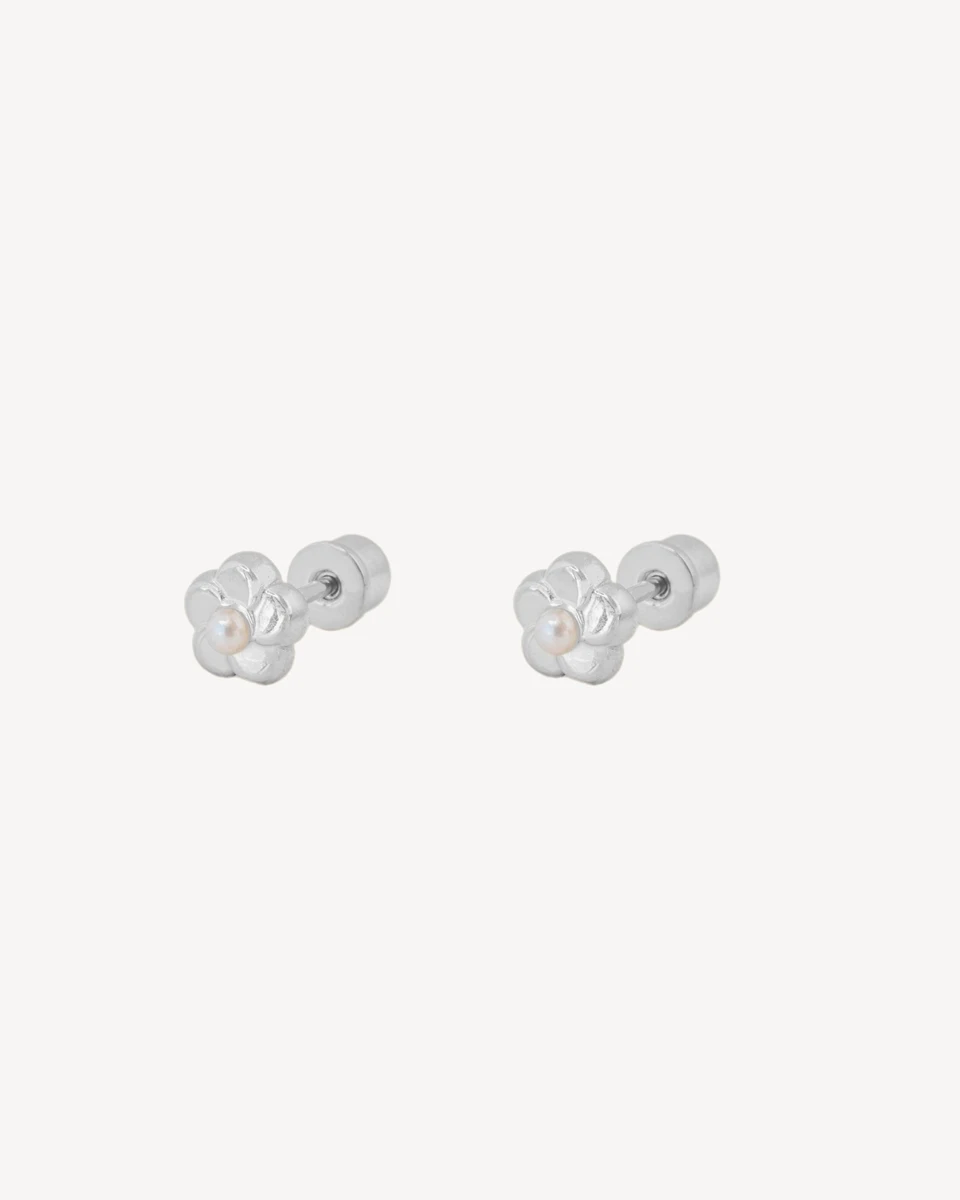 AROS AZRIELBABY - PLATEADO 