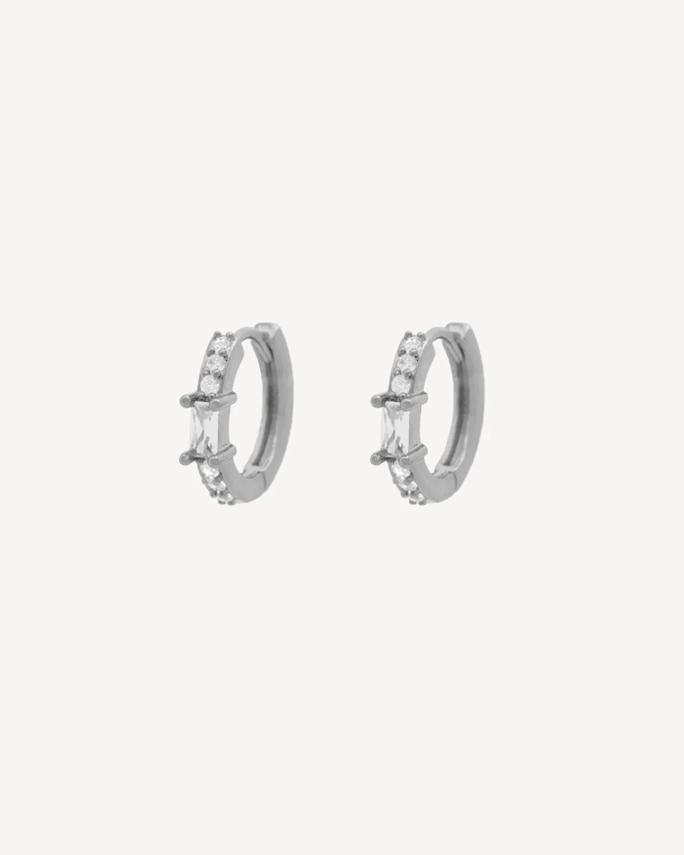 AROS BABE - PLATEADO 