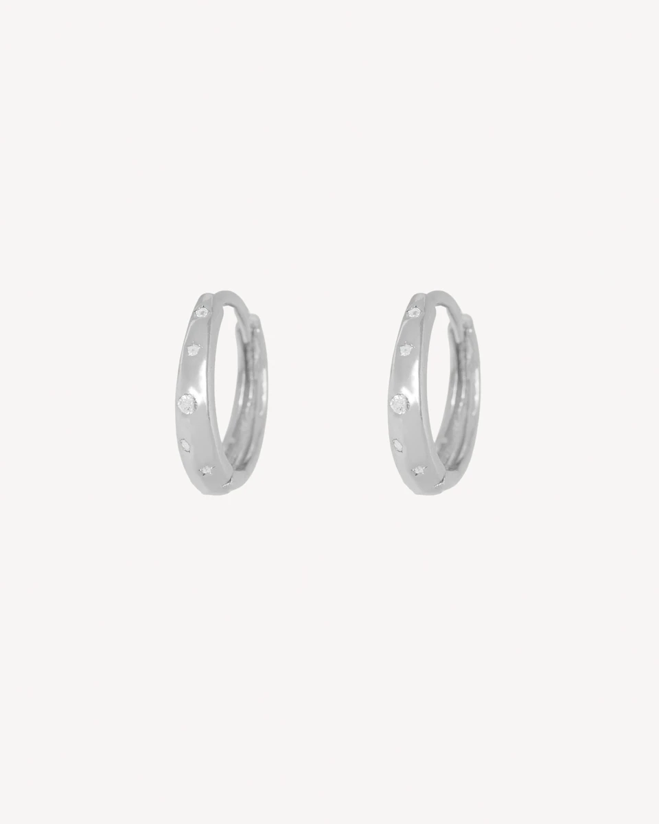 AROS BOYFRIEND - PLATEADO 