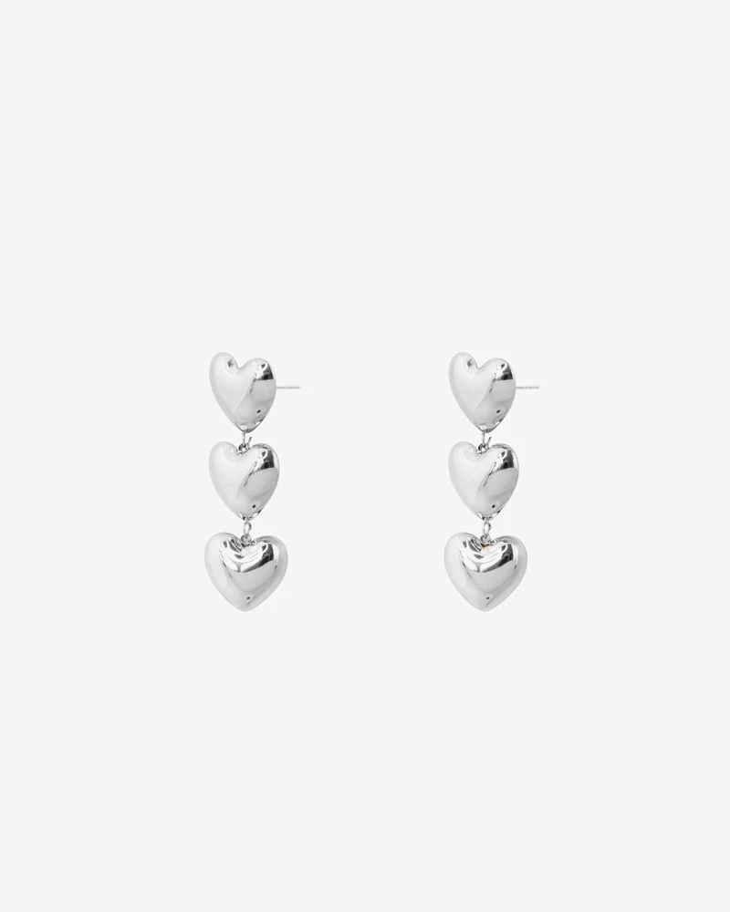 AROS BURGUES PLATEADO