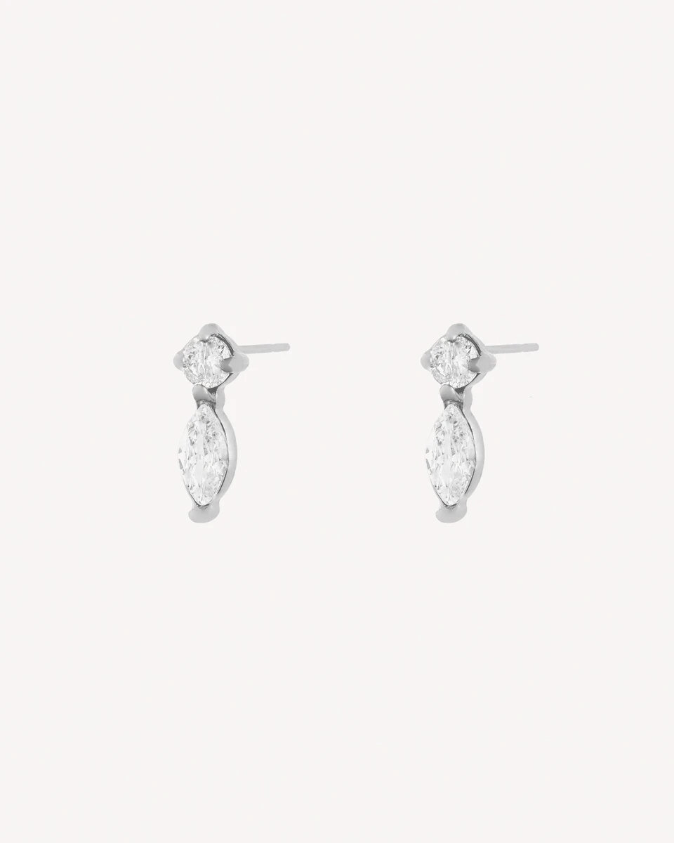 AROS CARANDAY - PLATEADO 