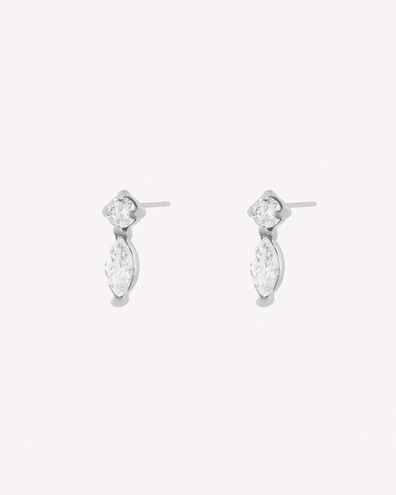 AROS CARANDAY PLATEADO