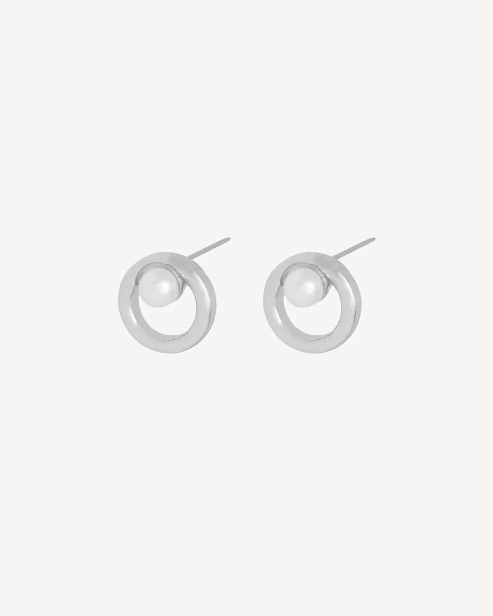 AROS CARDI - PLATEADO 