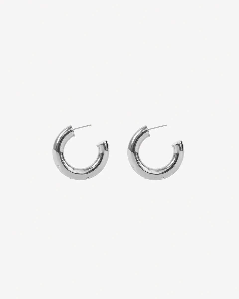 AROS CELESTINABRILLO - PLATEADO 