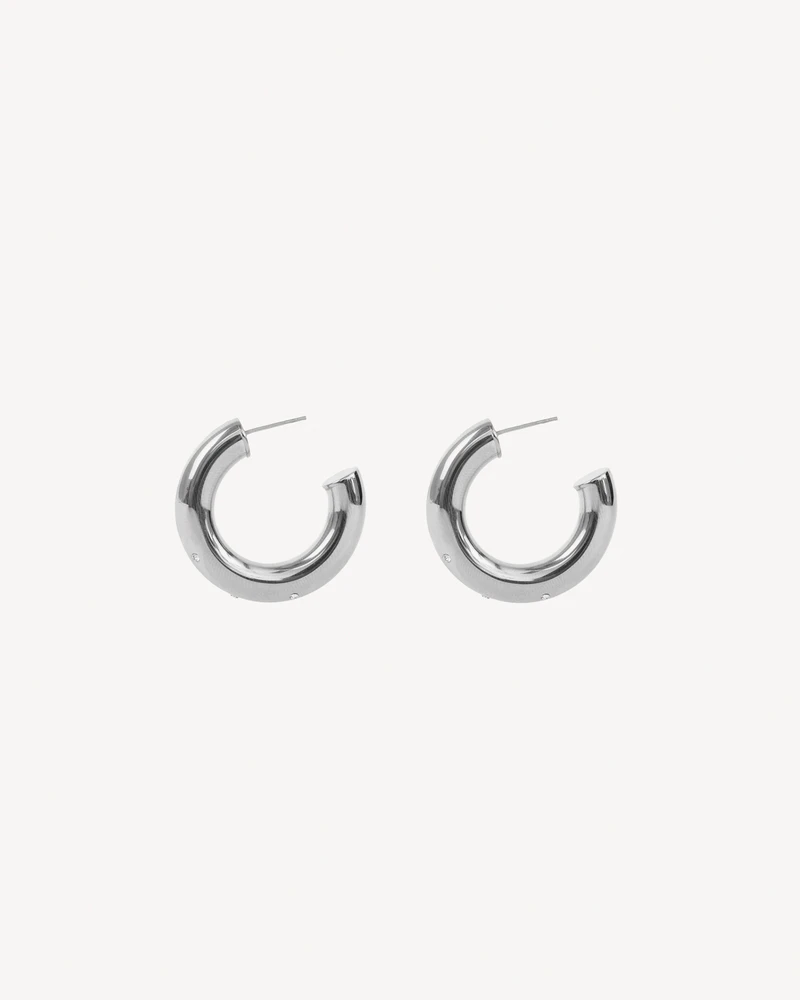 AROS CELESTINABRILLO PLATEADO