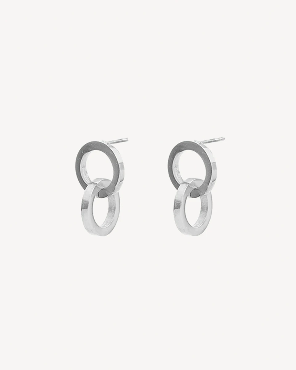 AROS CELINE - PLATEADO 