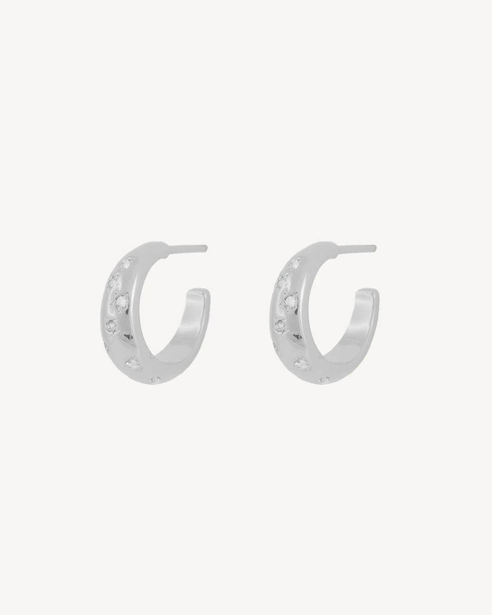 AROS CHARLOTTE - PLATEADO 