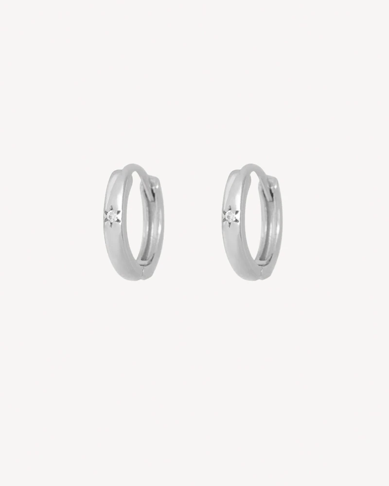 AROS COPPELIA PLATEADO