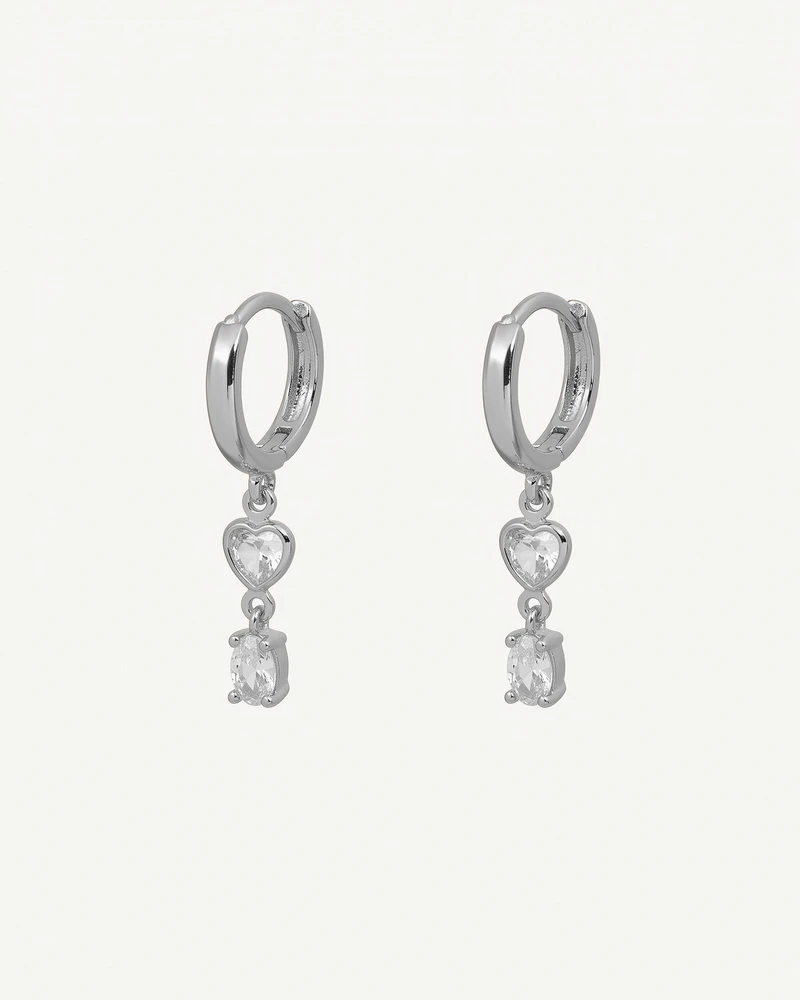 AROS CORINA PLATEADO