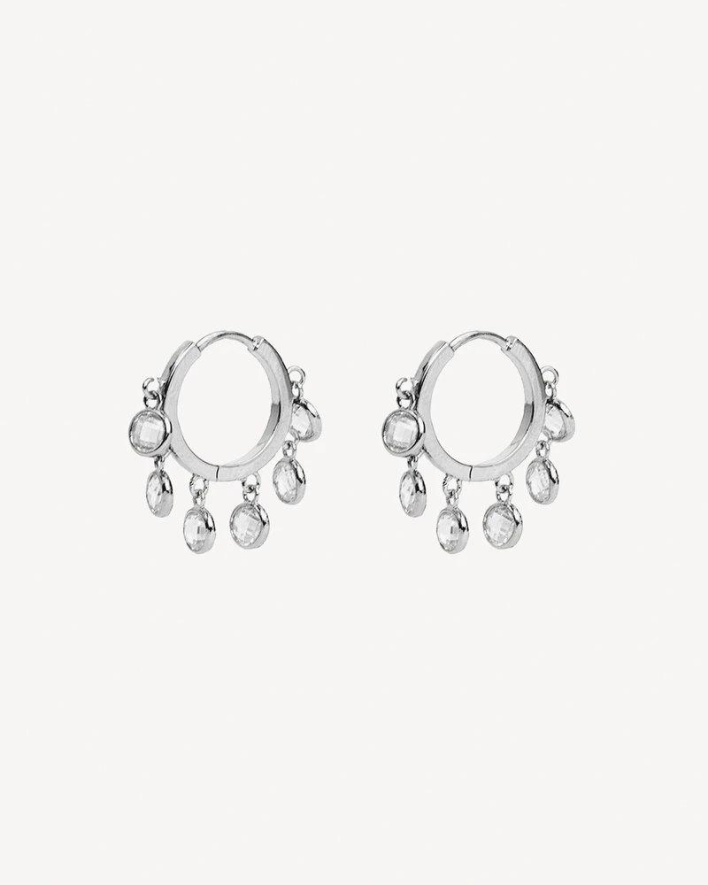 AROS CORONA PLATEADO