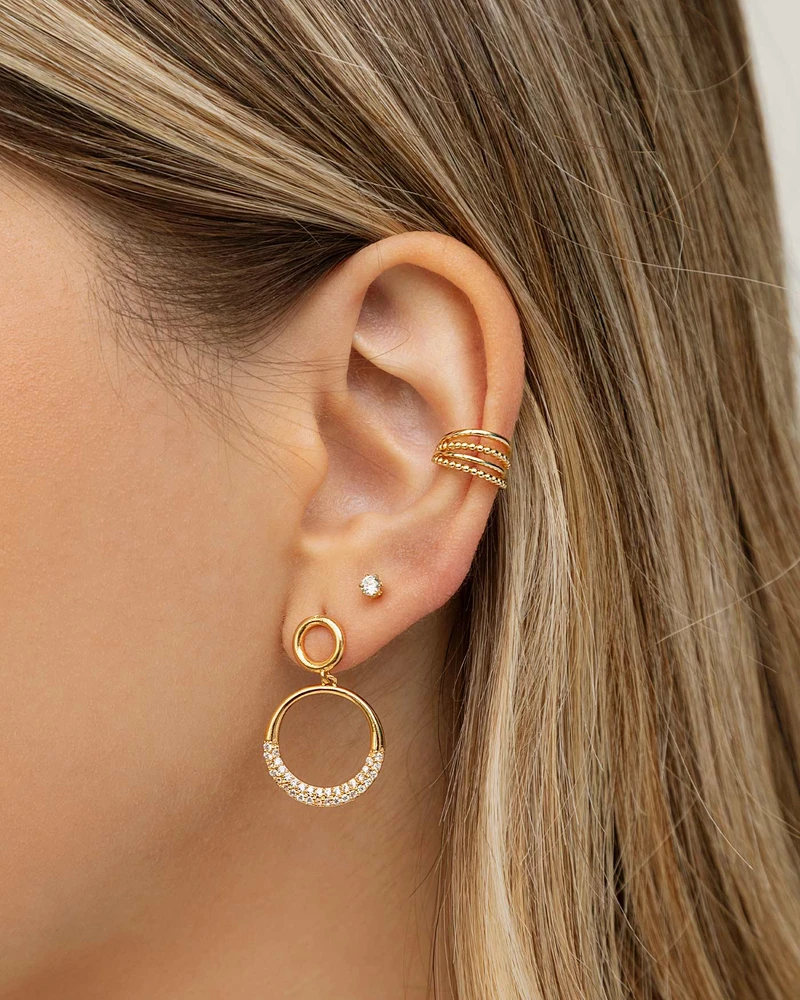 AROS CREMA DORADO