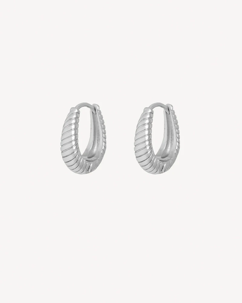 AROS DONNIE PLATEADO