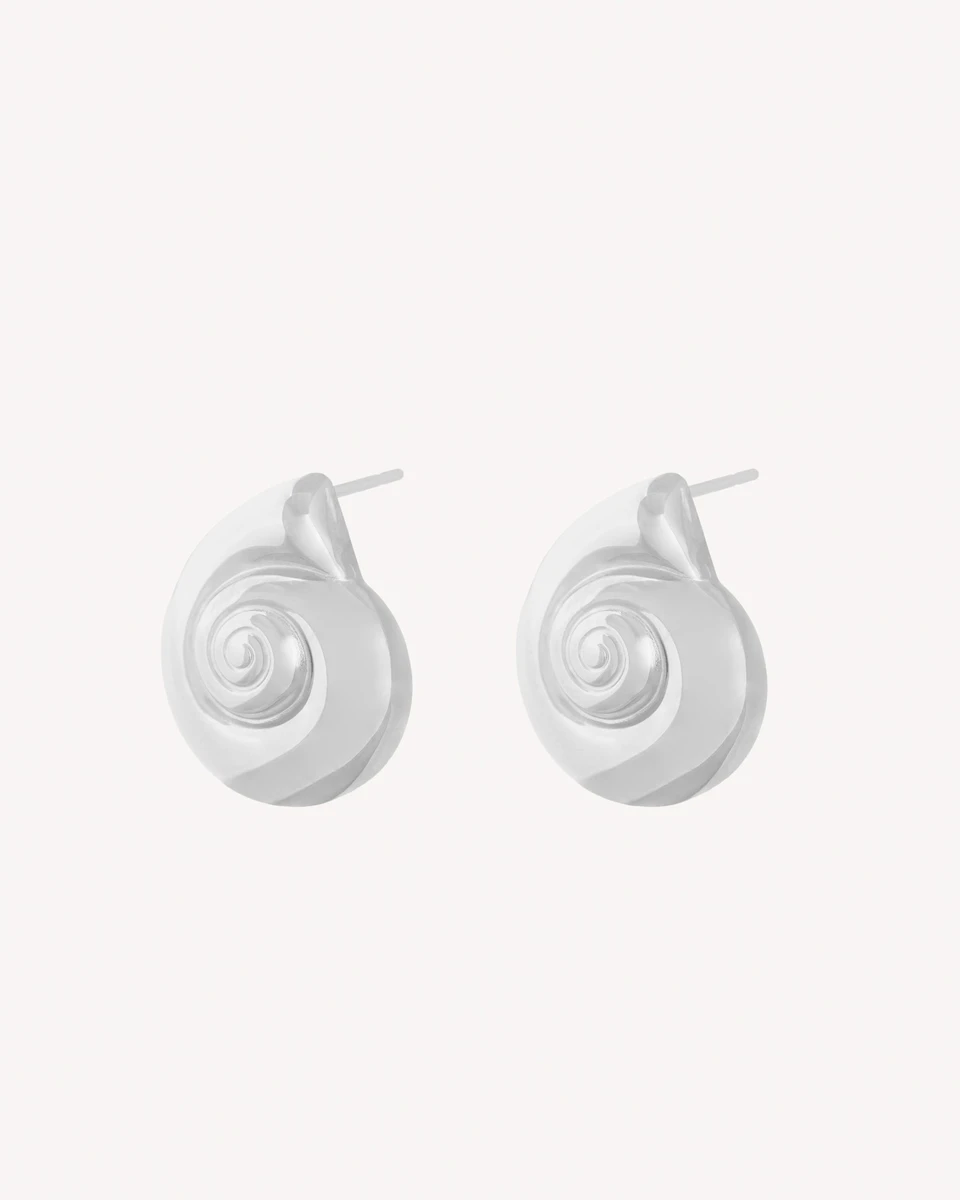 AROS ESPIRAL - PLATEADO 