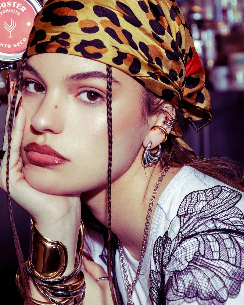 AROS FALDA DORADO