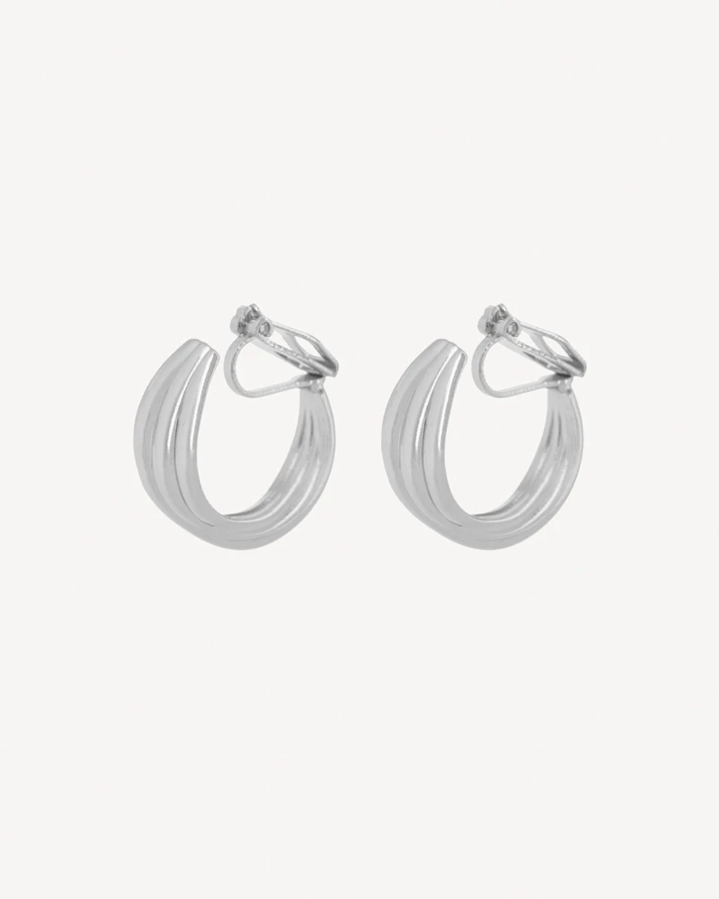 AROS FRANCHE PLATEADO