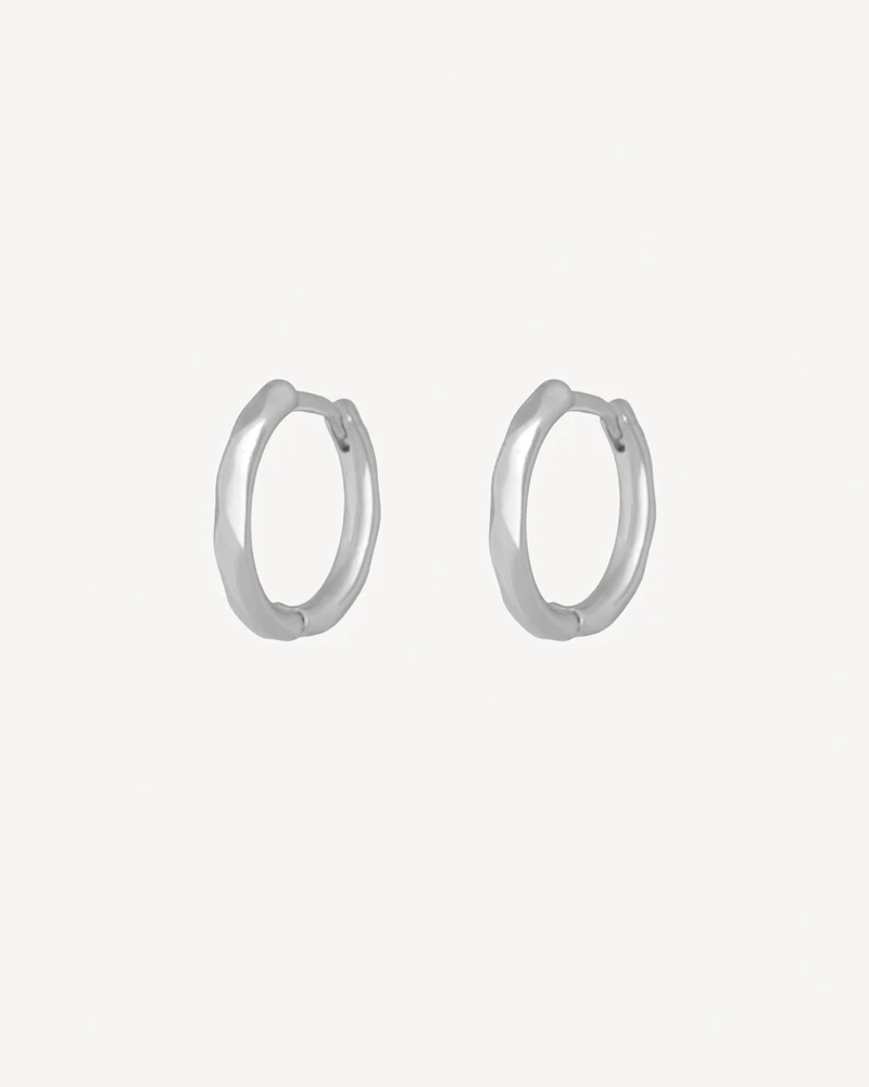 AROS FRINGES PLATEADO