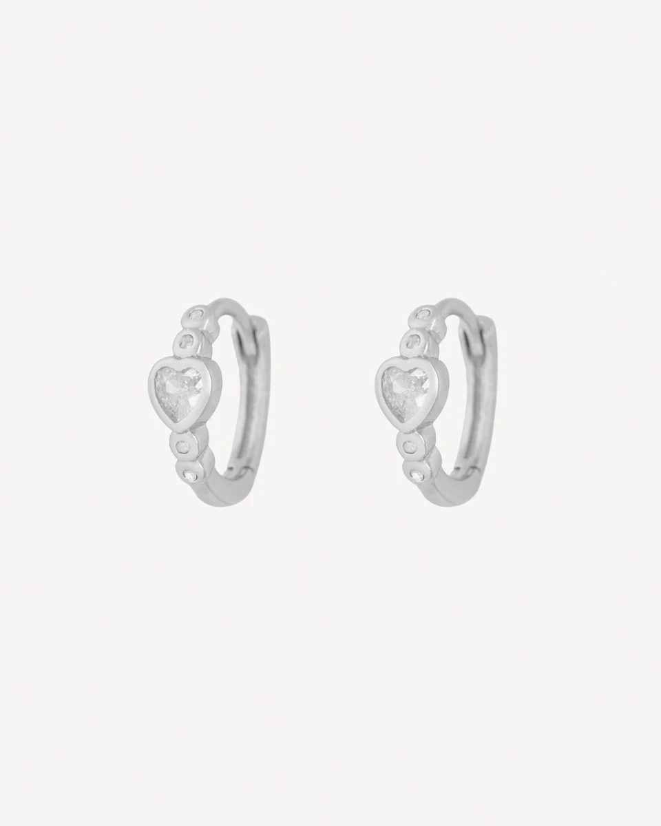 AROS GIRLY - PLATEADO 