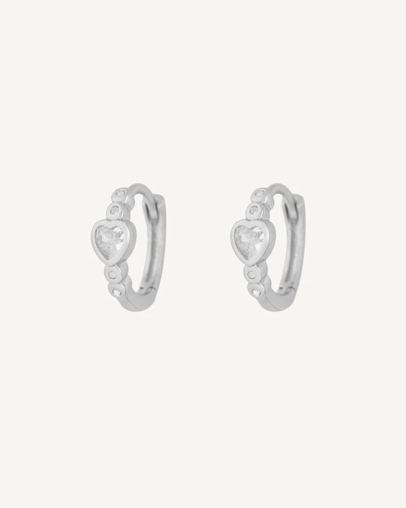 AROS GIRLY PLATEADO