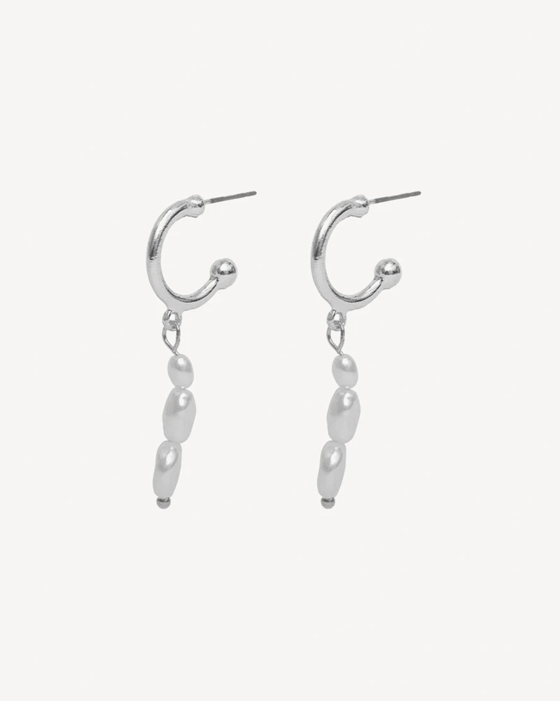 AROS GRISEL PLATEADO