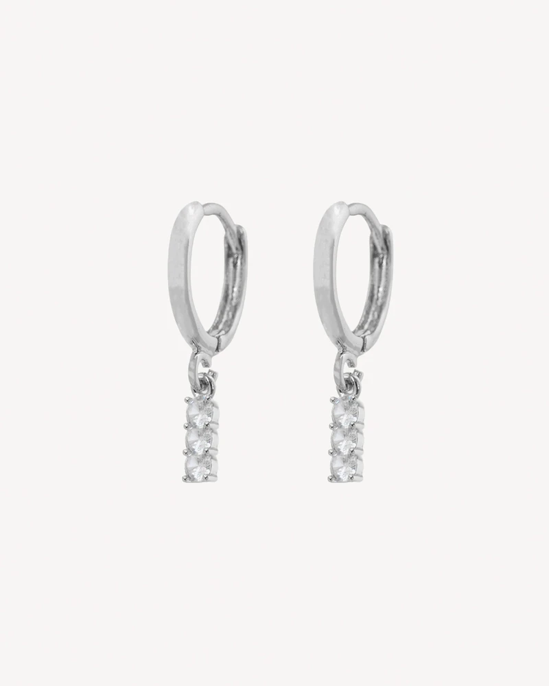 AROS HAILEY PLATEADO