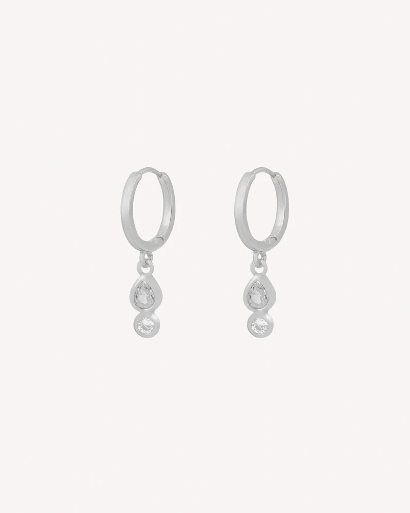AROS HILLARY PLATEADO