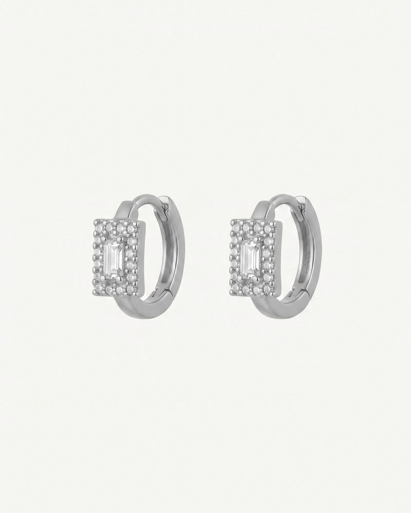 AROS INDINA PLATEADO