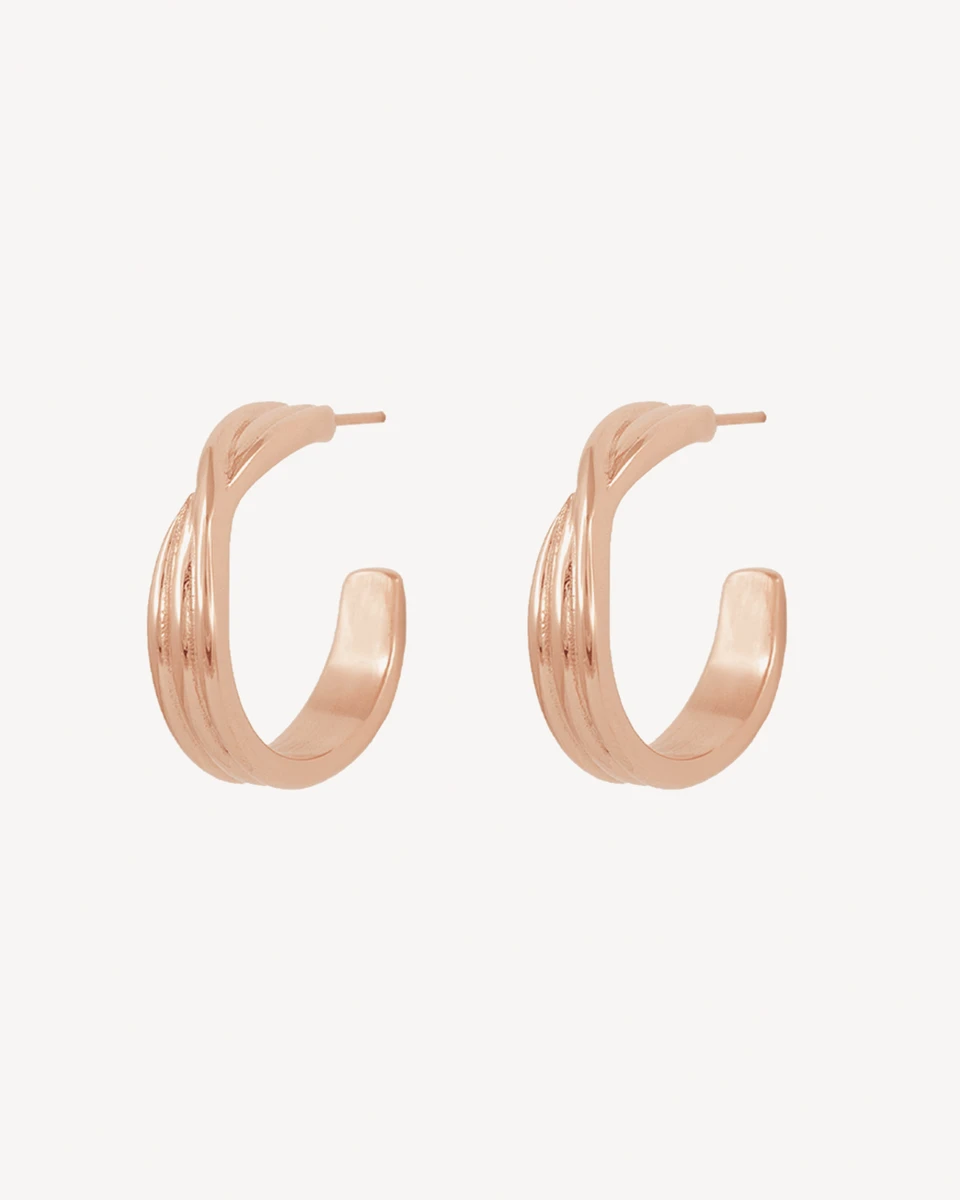 AROS INFINITO - DORADO ROSA 