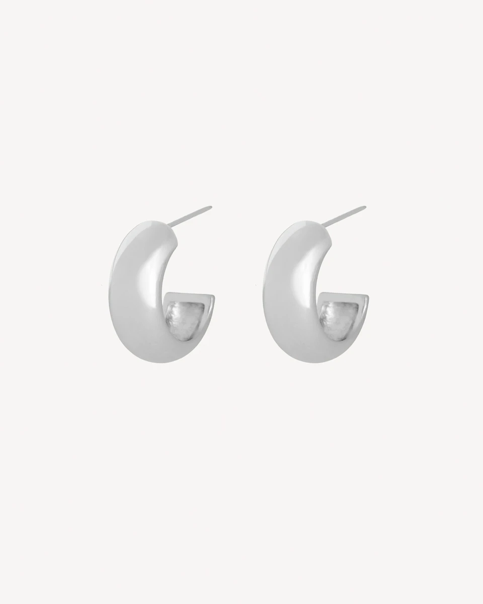 AROS JOSEPHINE - PLATEADO 