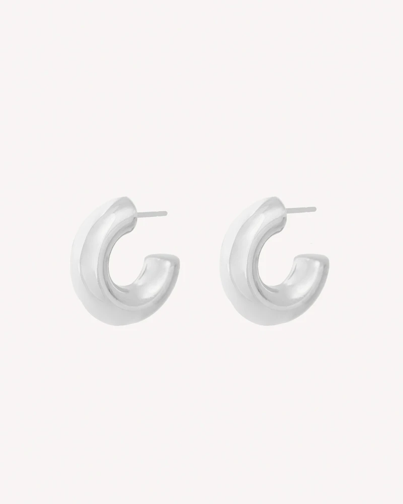 AROS JULIEN PLATEADO
