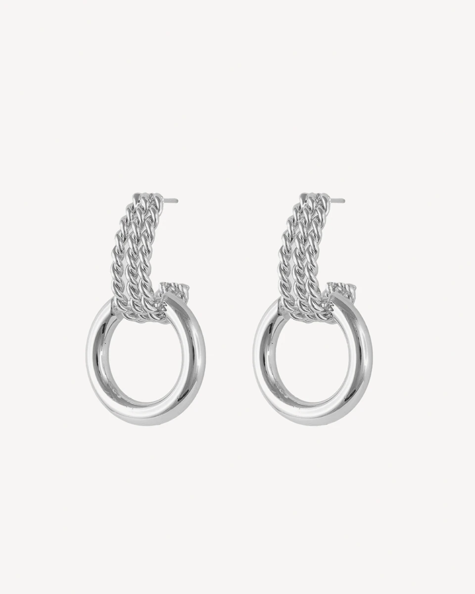 AROS KINGSTON - PLATEADO 