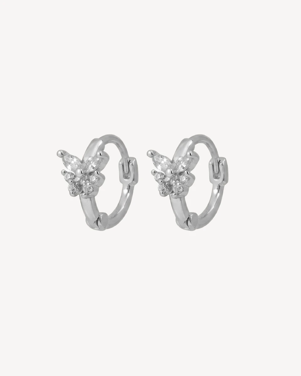 AROS KISS - PLATEADO 