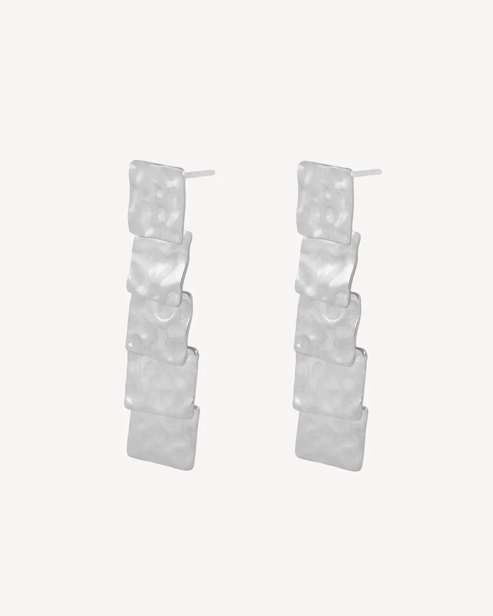 AROS LILIRELIEVE - PLATEADO 