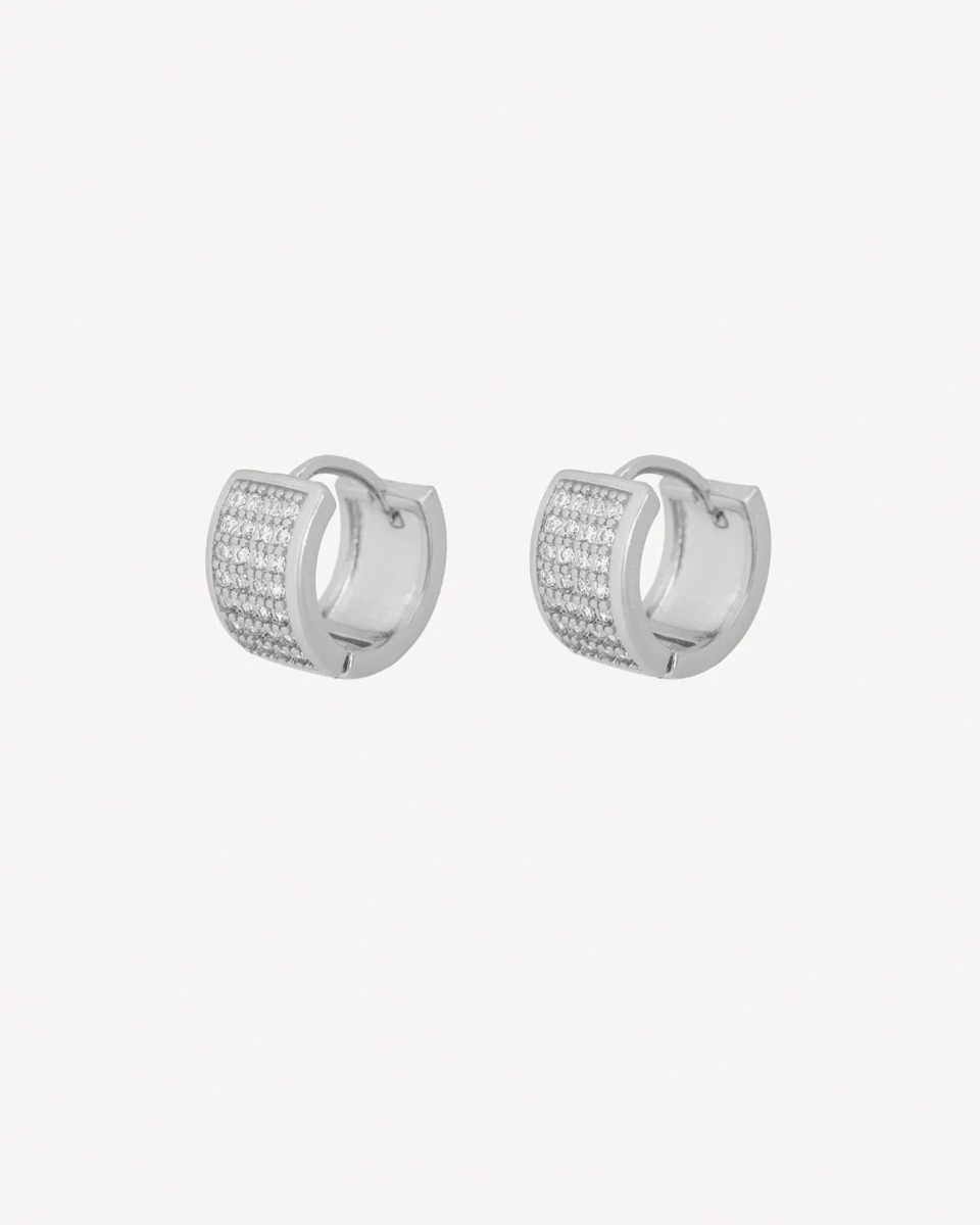 AROS LONDON - PLATEADO 