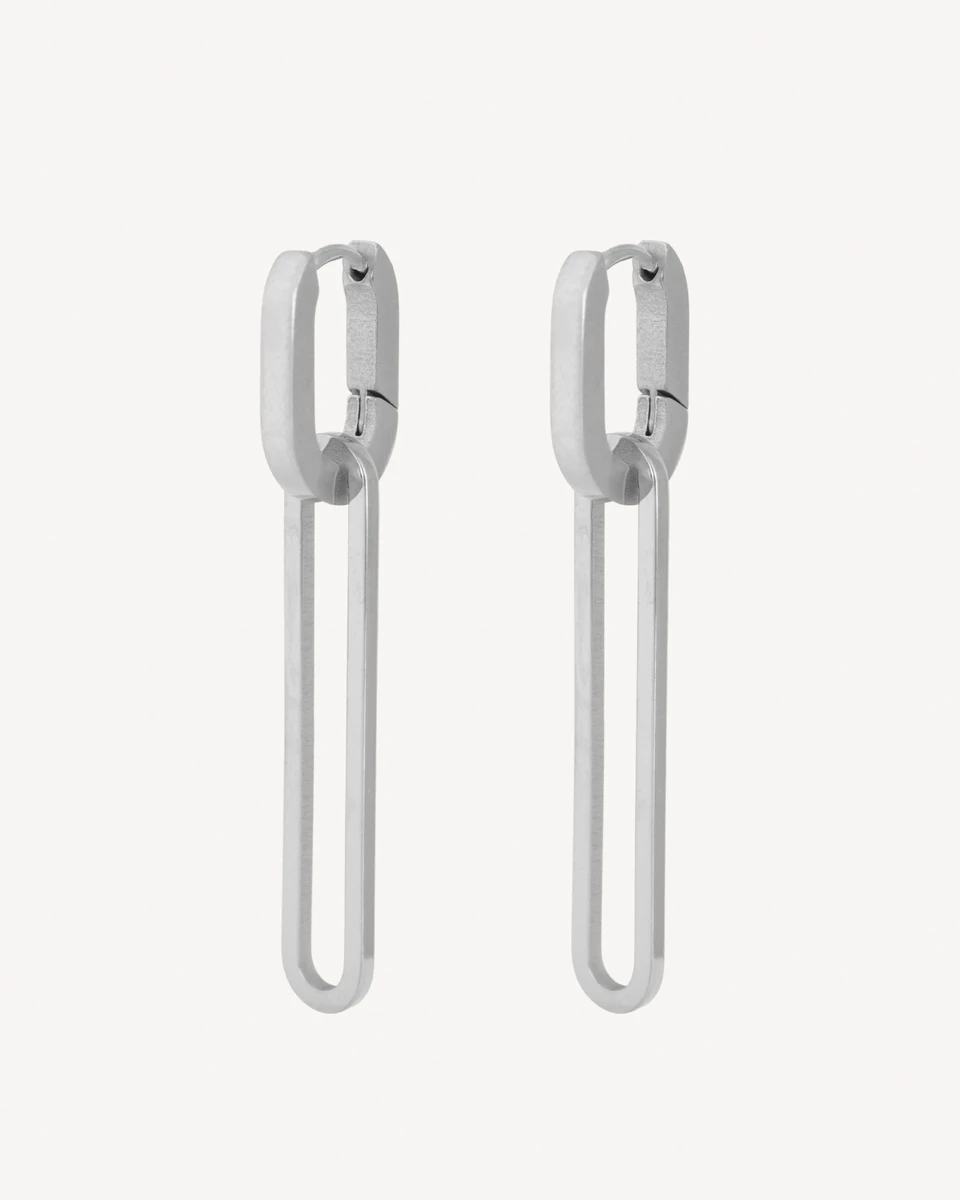 AROS LONG - PLATEADO 