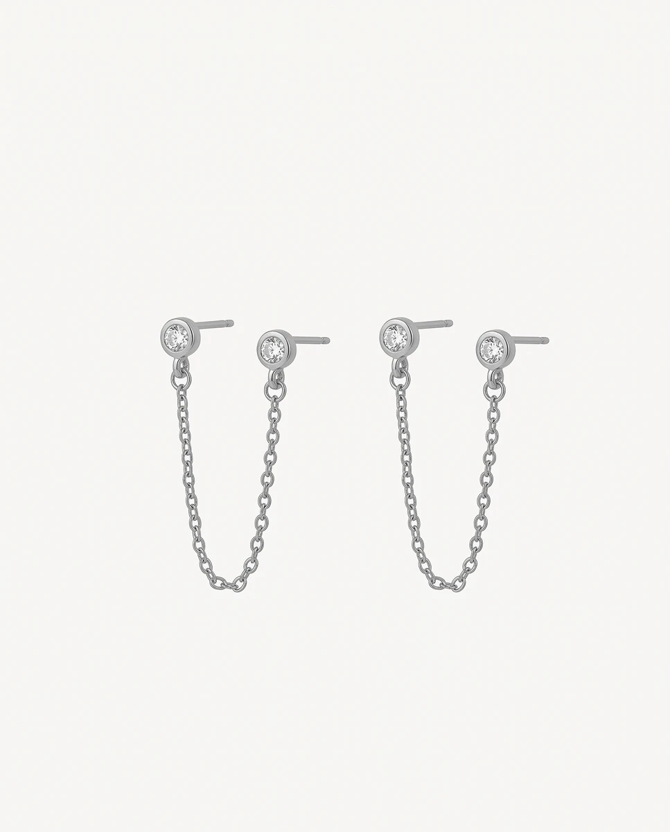 AROS MANCHES - PLATEADO 