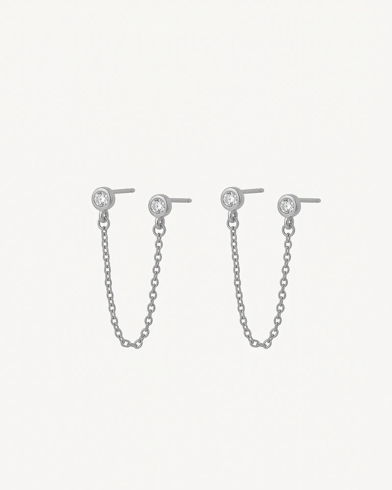 AROS MANCHES PLATEADO