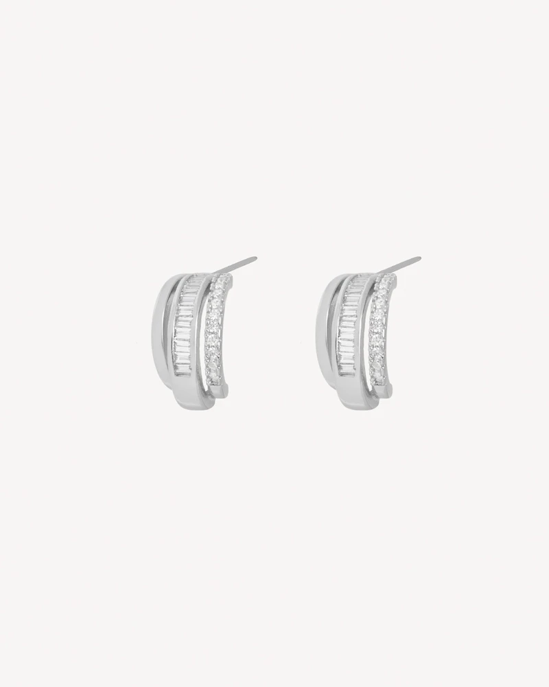 AROS MARTA PLATEADO
