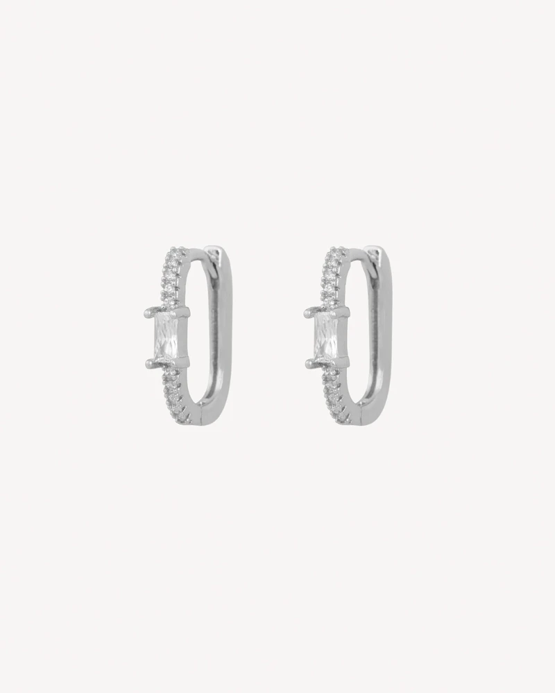 AROS MAYAN PLATEADO