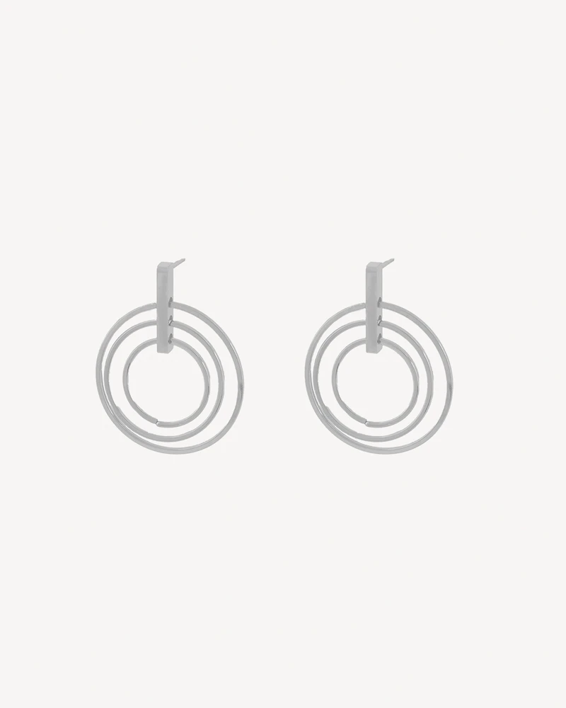 AROS MEGAN PLATEADO