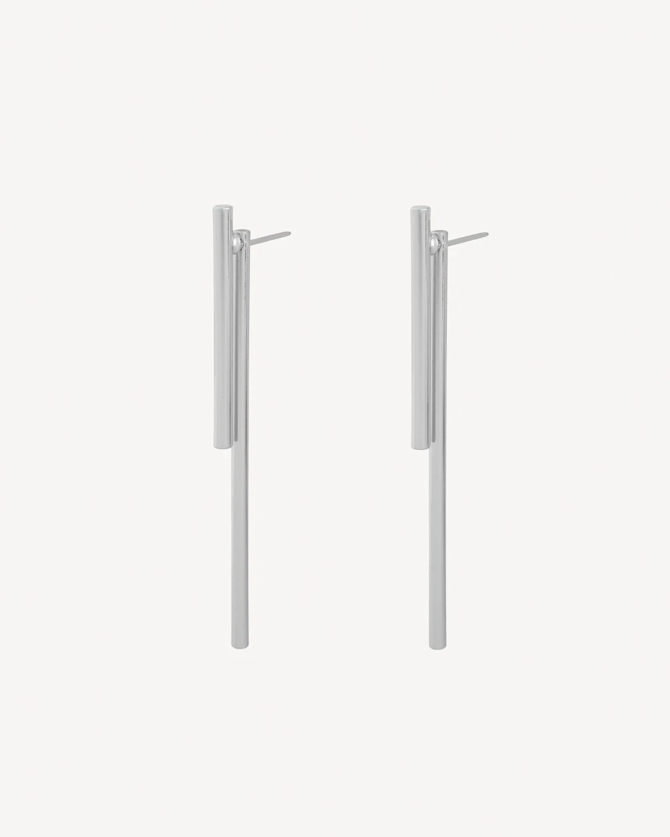 AROS MELISSA - PLATEADO 
