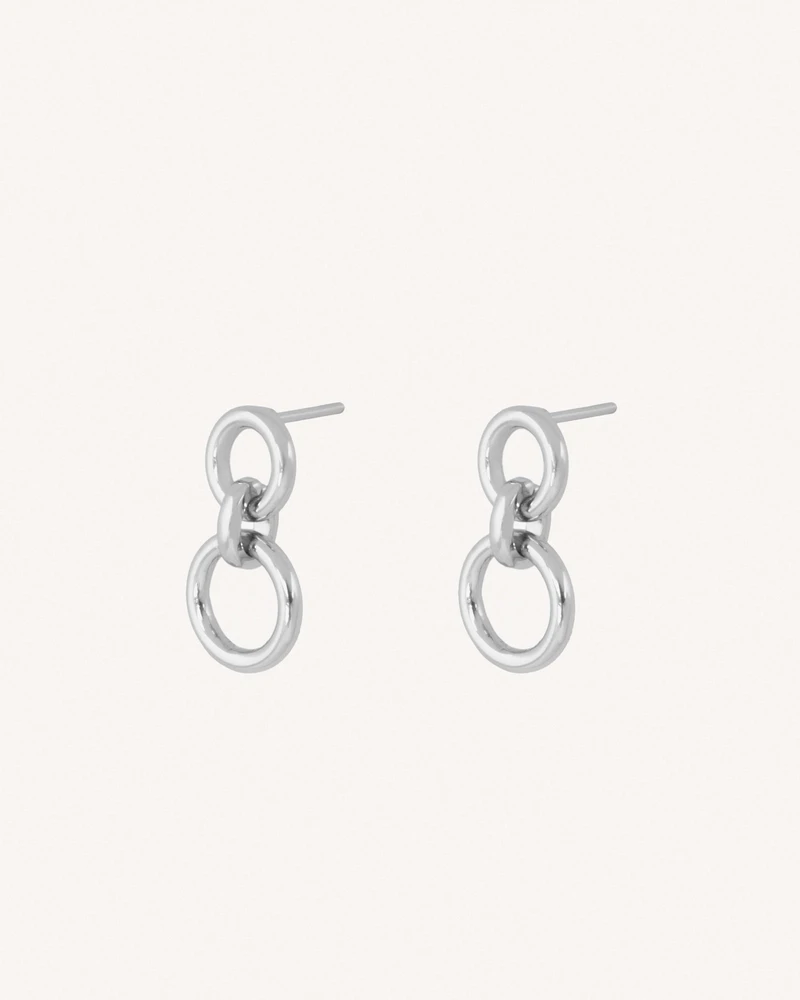AROS MILEN PLATEADO