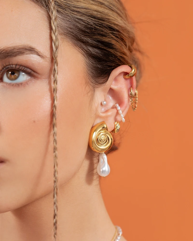 AROS MOLUSCO DORADO