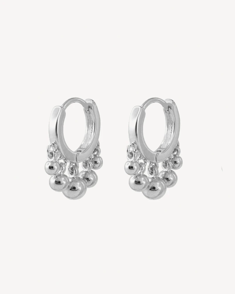 AROS NAISHA PLATEADO