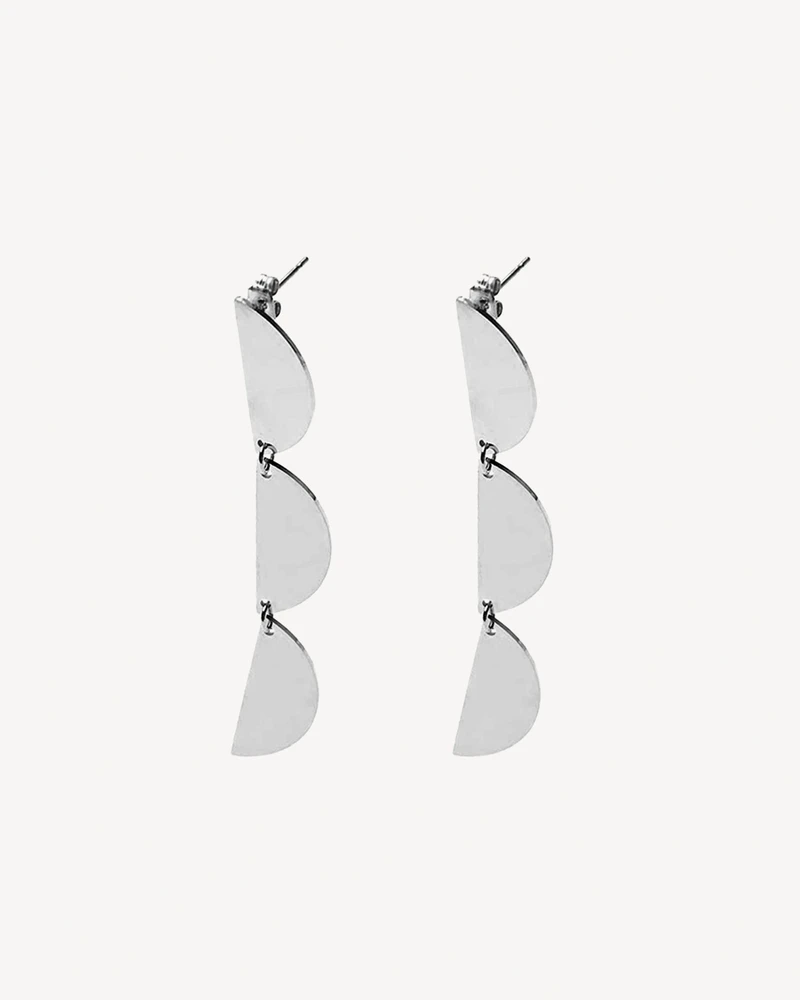 AROS NORAH PLATEADO