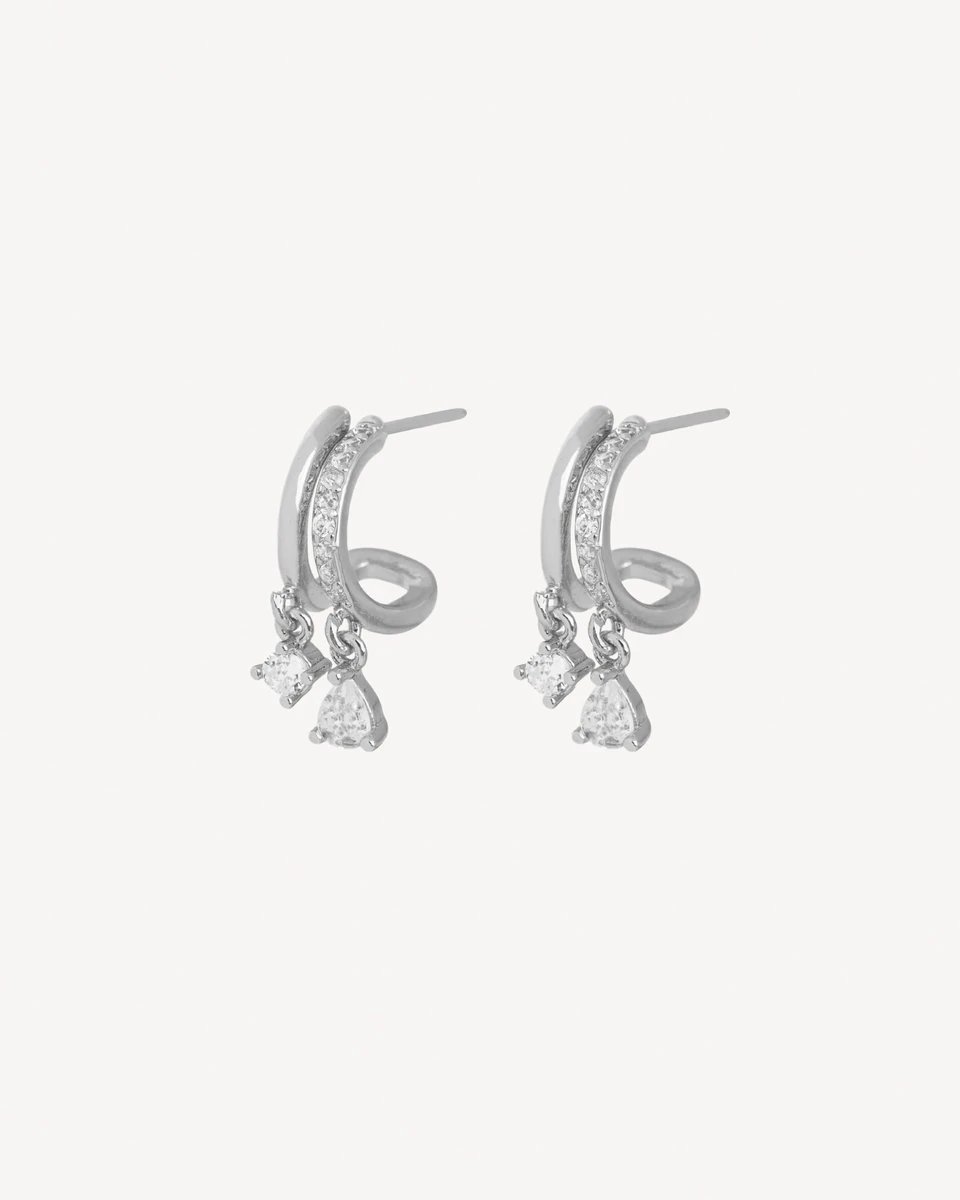 AROS OLAN - PLATEADO 