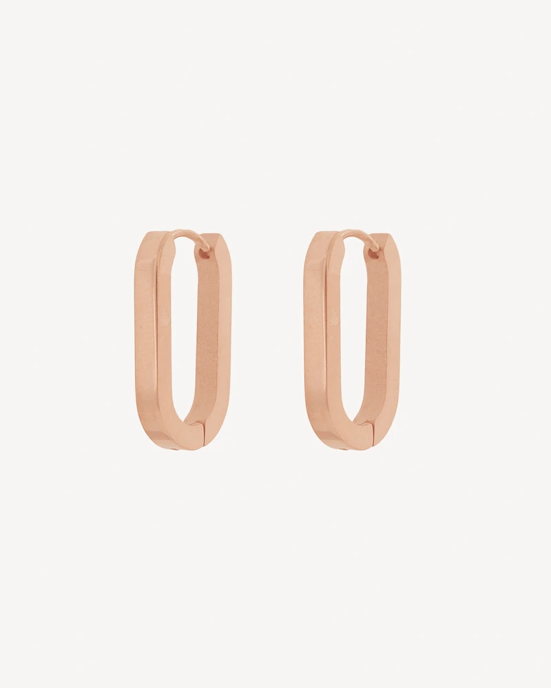 AROS PELON DORADO ROSA