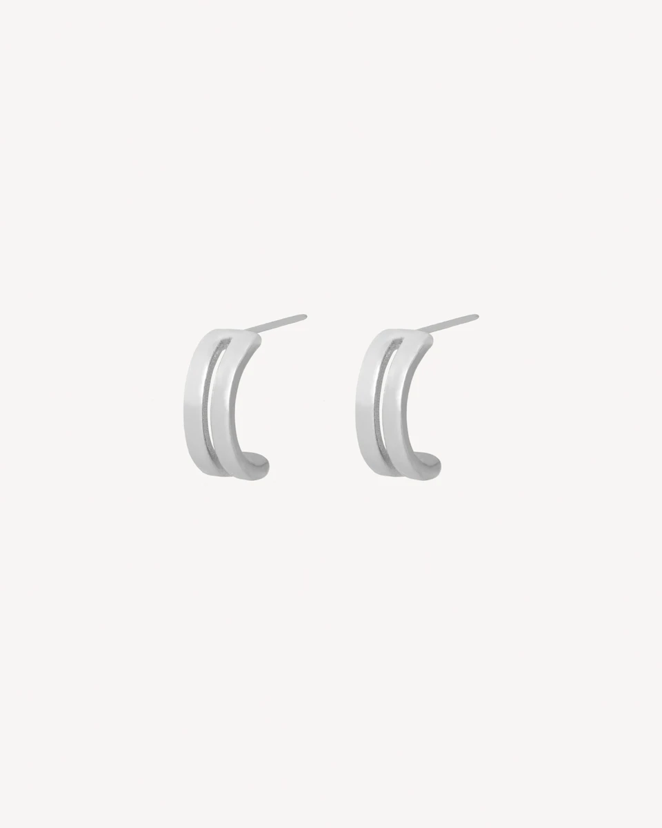AROS PENSAMIENTO - PLATEADO 