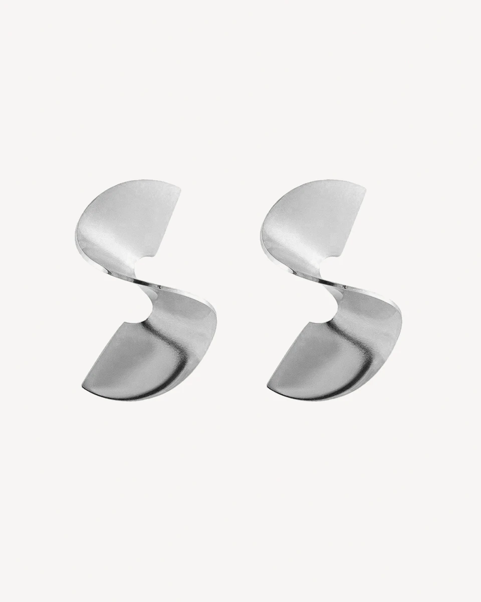AROS POLINESIAACERO - PLATEADO 
